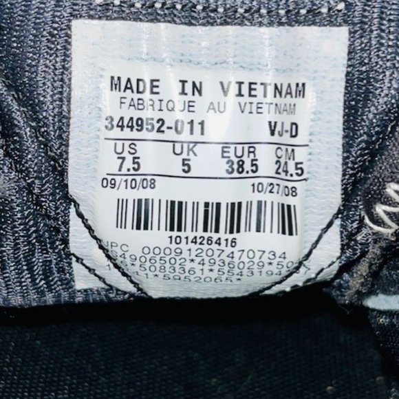 NIKE ZOOM QUICK SISTER RUNNING/TRAINING BLAK/WHITE 344952-011 WOMEN SZ 7.5 M - Picture 8 of 11